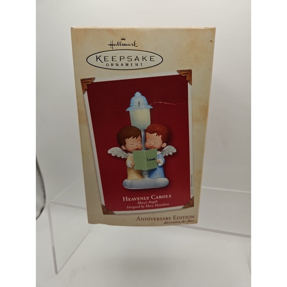 2002 Hallmark Mary's Angels Heavenly Carols 15th Anniv.‎ Edition Ornament (484)